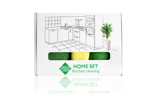 GREEN FIBER KITCHEN SET НАБОР ДЛЯ КУХНИ