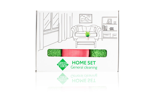 GREEN FIBER GENERAL СLEANING SET НАБОР ДЛЯ ОБЩЕЙ УБОРКИ